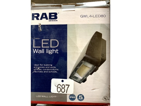 New Rab LED Wall Light