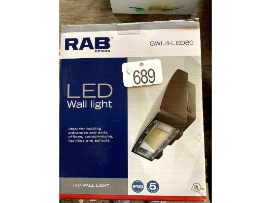 New Rab LED Wall Light