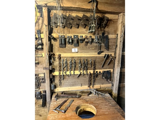 Gate Hinges, Chains, Etc.