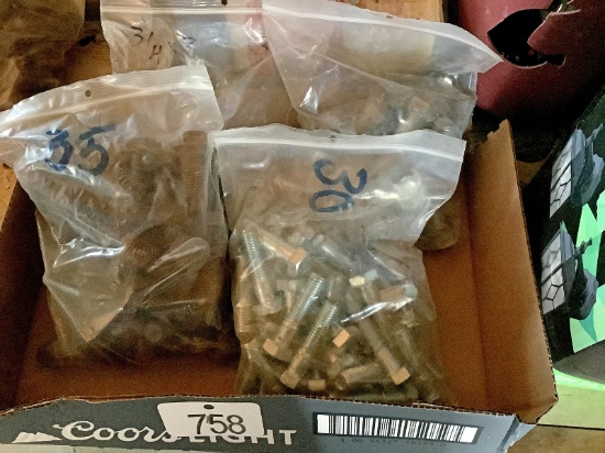 Box of New Fasteners
