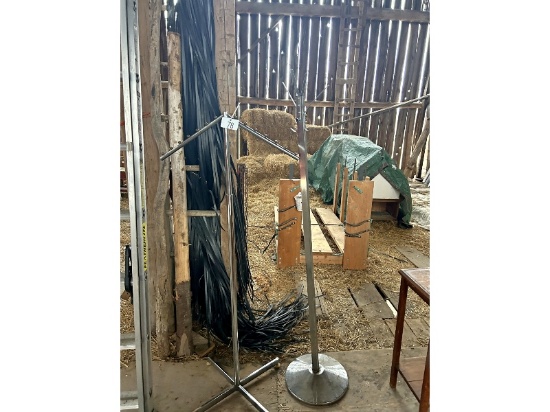 2 Retro Clothes Racks