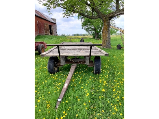 20' Wood Rack Wagon