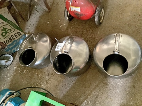 3 Surge Milk Pails