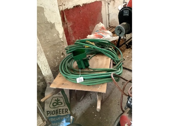 Rubber Hose & Wheelbarrow