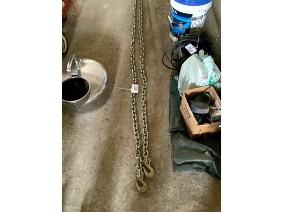 70' 3/8"  Chain 2 Hooks