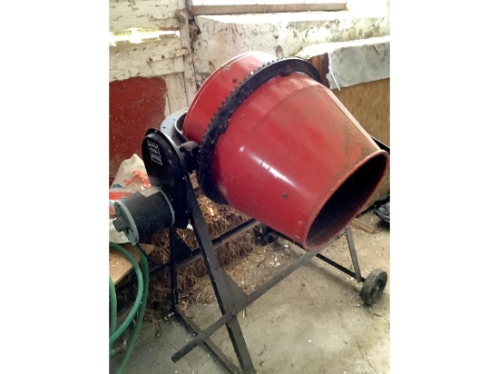 Cement Mixer With Motor