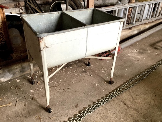 Galvanized Wash Sink