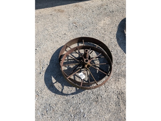 2 Steel Wheels