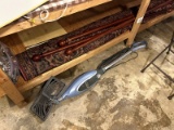 Rug, Curtain Rods, Floor Steamer