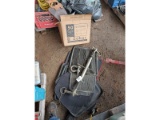 Top Link, Clevis, Box of Saws & Floor Mats