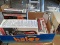 New A500 Grease Gun, Trouble Light & Drill