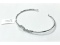 Sterling Silver CZ Bangle Bracelet