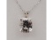Sterling Silver Natural White Topaz (3.4ct) Pendant with Sterling Silver Chain