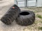 2 New Firestone 19.5L-24 10 Ply Backhoe Tires