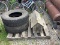 2 Snow Tires & Birdhouse