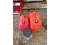 2 Gas Cans and 1 New Can of Mould Mildew Proof Interior Paint