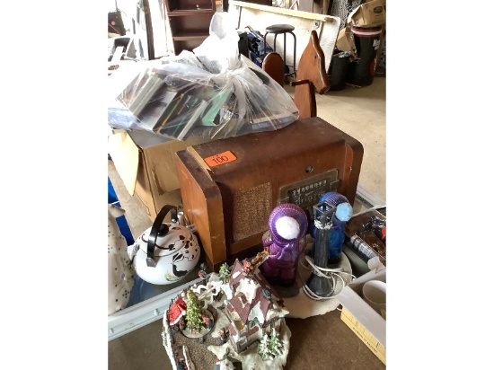 Antique Radio, DVDs, Etc.