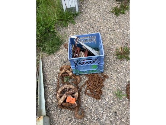 Chain Fall, Rope Winch, Etc.