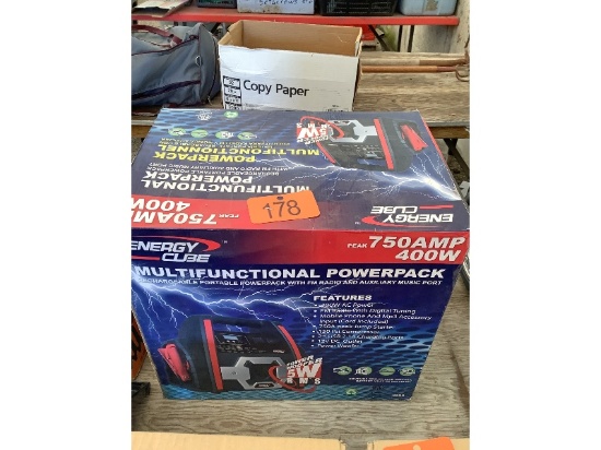 Unused 750 Amp Power Pack