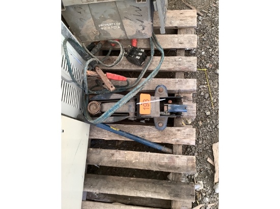Floor Jack & Booster Cables