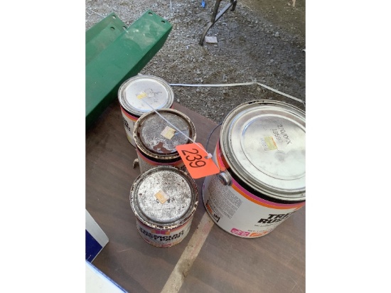 4 Cans of Tremclad Paint