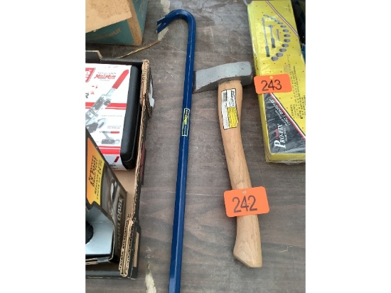 Splitting Hatchet & Pry Bar