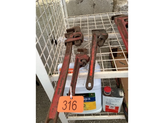 3 Pipe Wrenches