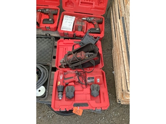 Milwaukee Drills & Grinder