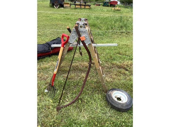 Stands, Garden Tools, Etc.