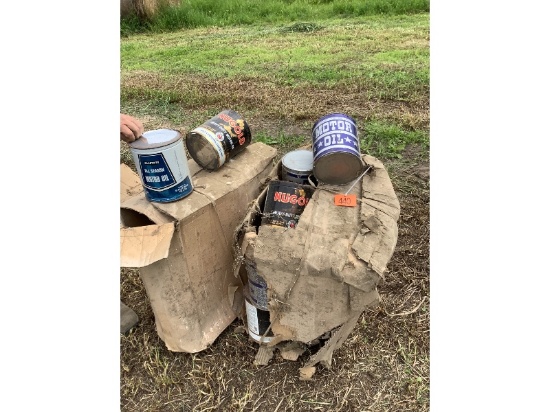 Old Oil Cans