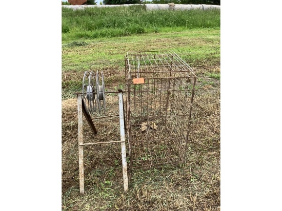 Wire Roller & Dog Cage