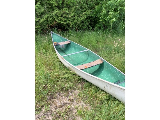 Fiberglass Canoe