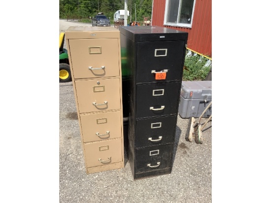 2 Filing Cabinets & Folding Chairs