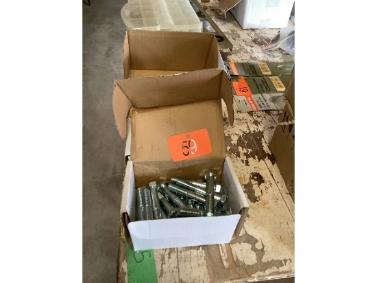 2 Boxes of New 5/8" Bolts