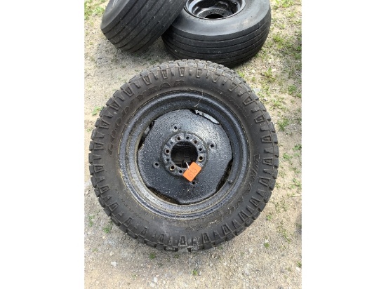 2 - 20" Implement Wheels With Newer Tires