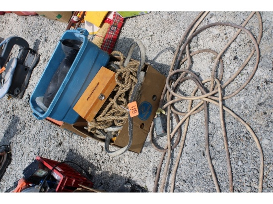 Slings, Rope, Cords, Etc.