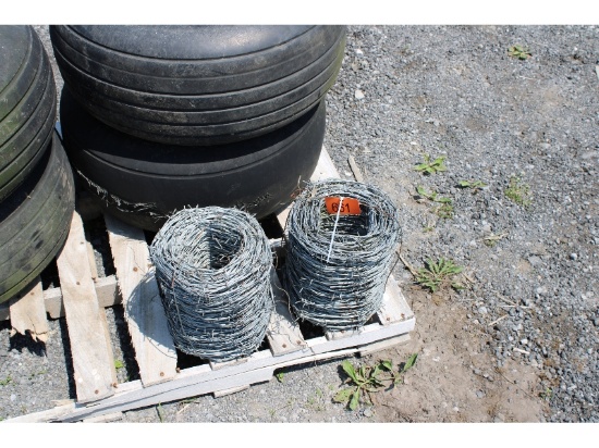 2 Rolls of Barbed Wire