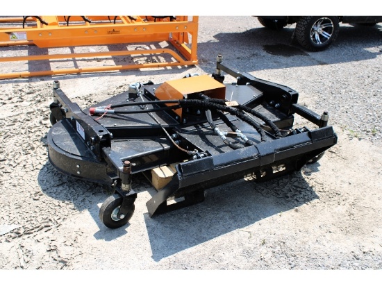 Like New Skid Steer Q/A Hydraulic Finishing Mower