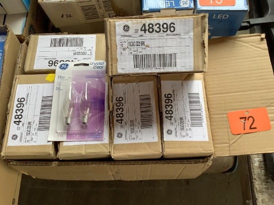 6 Boxes of 15W Bulbs