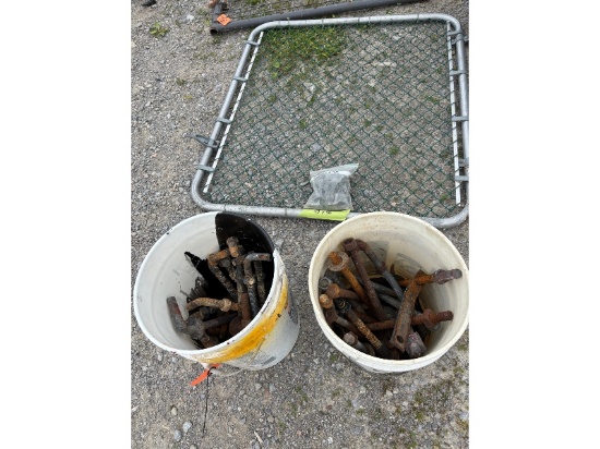 2 Pails of Gate Pins