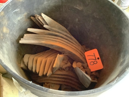 Pail of Cultivator Bolts