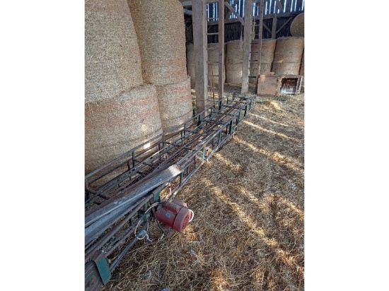 20' Bale Elevator With Motor