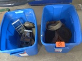 2 Totes of Ratchet Straps