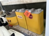 Old Oil Tins