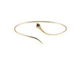 Gold Plated Sterling Silver CZ (0.02ct) Bracelet