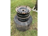 Bridgestone 235/65R17 Tires & Rims Off Ford Escape