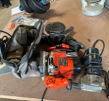 Tools Including Router, Sander, Jigsaw