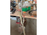 2 Shovels and 2 Bessey Bar Clamps