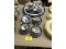 Row of Glassware