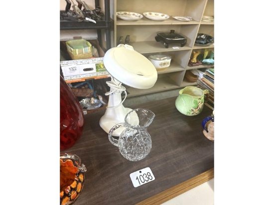 Pitcher & Lamp
